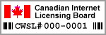 Licensed by the Canadian Internet Licensing Board